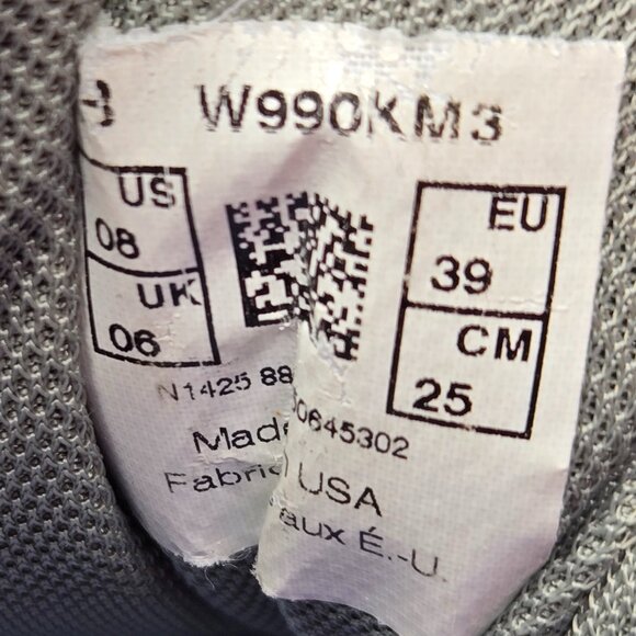 New Balance 990 Running Shoes Women's Pink Breast Cancer Awareness Made In USA 8 - Picture 8 of 11